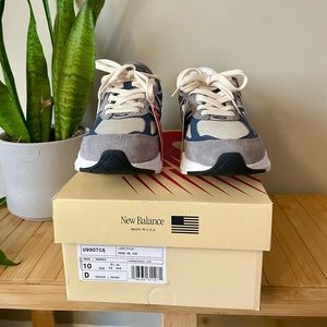 New Balance 990v6 'Grey Day' Marblehead Navy Made in the USA.